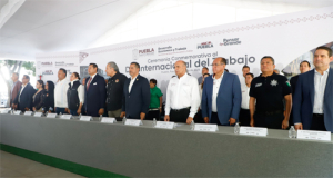 El gobernador Alejandro Armenta conmemoró el Día de Trabajo