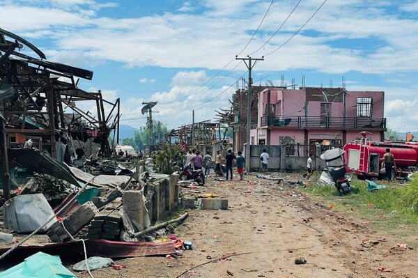 Birmania: Mueren 46 personas en explosión