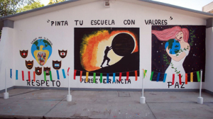 Tres instituciones inician obras &quot;Pinta tu Escuela con Valores&quot;