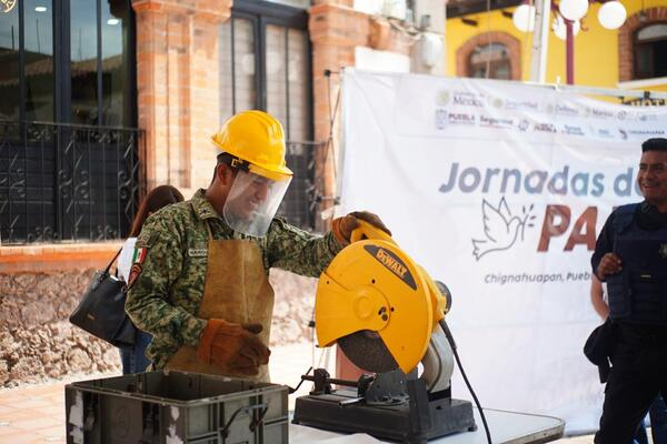 Realizan "Ferias de Paz" en la Sierra Norte