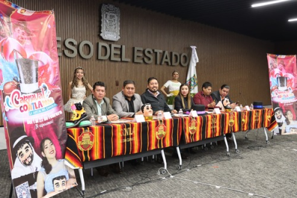 Desde Congreso, anuncian Carnaval de Contla