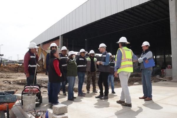 Avanza construcción del Mercado San Ramón