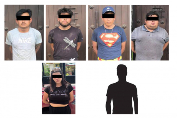 En Atlixco, SSP detiene a presuntos ladrones de transporte de carga