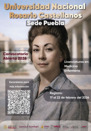 ¡Inscribete a la Universidad Nacional Rosario Castellanos!