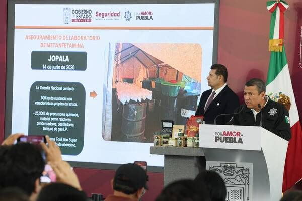 SSP desmantela narcolaboratorio en Jopala
