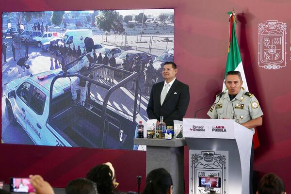 Seguridad garantizada en la "Feria de Puebla 2026"