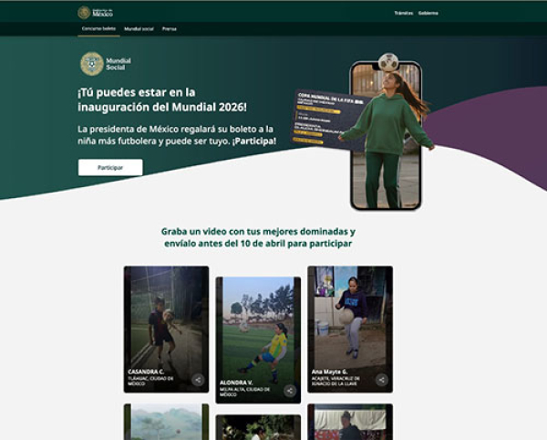 Conoce las actividades del Mundial Social