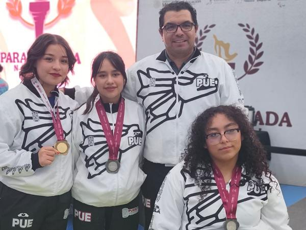 Medallas para Puebla en Para Tenis de Mesa