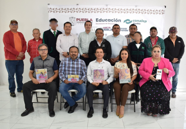 Contra el analfabetismo, Conalep Puebla y Central de Abasto se unen