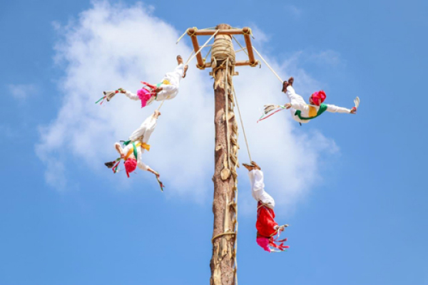 Salvaguardan patrimonio cultural, Encuentro Nacional de Voladores