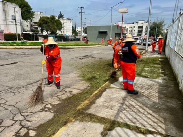 Puebla capital refuerza limpieza en Loma Bella y zonas aledañas