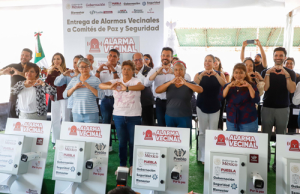 San Jerónimo Caleras ya cuenta con cien alarmas vecinales