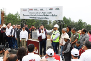 Arranca la construcción de USEP en Zoquitlán