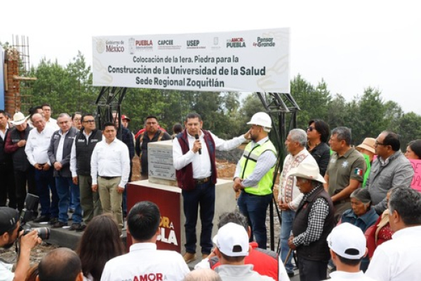 Arranca la construcción de USEP en Zoquitlán