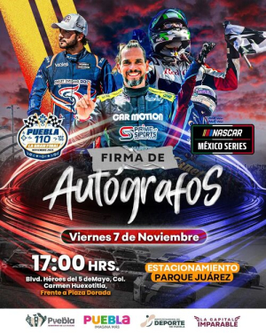 ¡Las estrellas de NASCAR México te esperan!