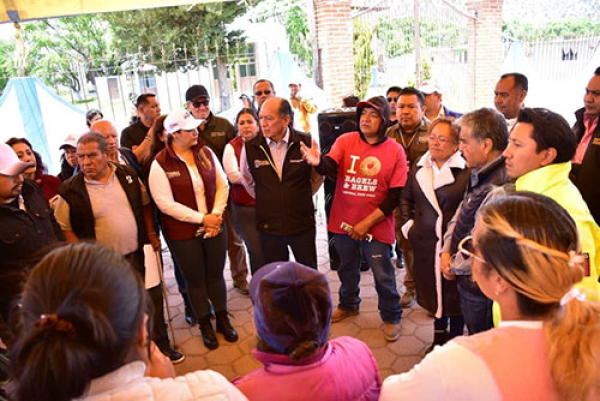 Cercanía con la población de San José Chiapa