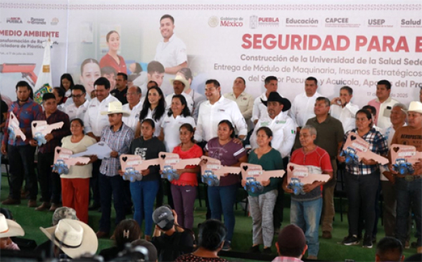 Se entregaron Centros de Residuos y Recicladora de Plástico en 3 municipios