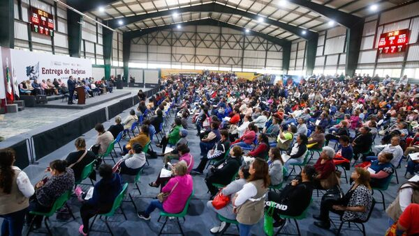 Entregan tarjetas del Bienestar en Puebla