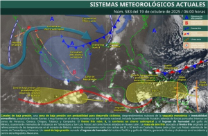 Día nublado con posibles lluvias: Puebla Capital