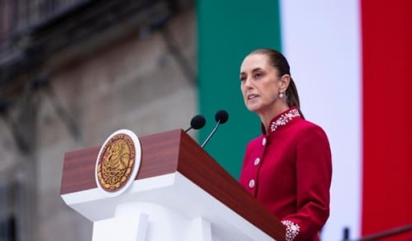 Sheinbaum destaca un México libre y soberano