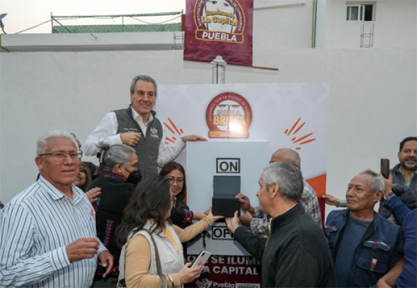 Se modernizaron 314 luminarias con LED en la Colonia Loma Linda