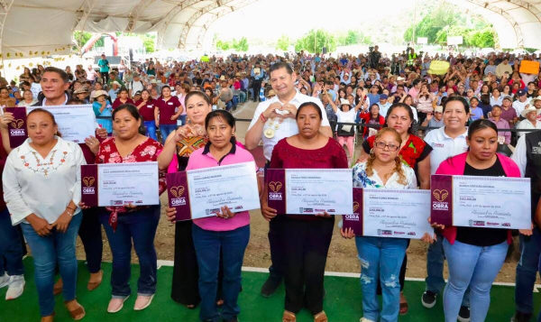 Destinan 19 mdp a obras comunitarias en la Mixteca