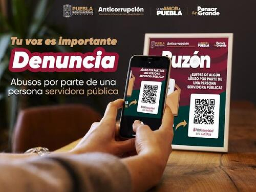 Puebla refuerza integridad pública con acciones firmes